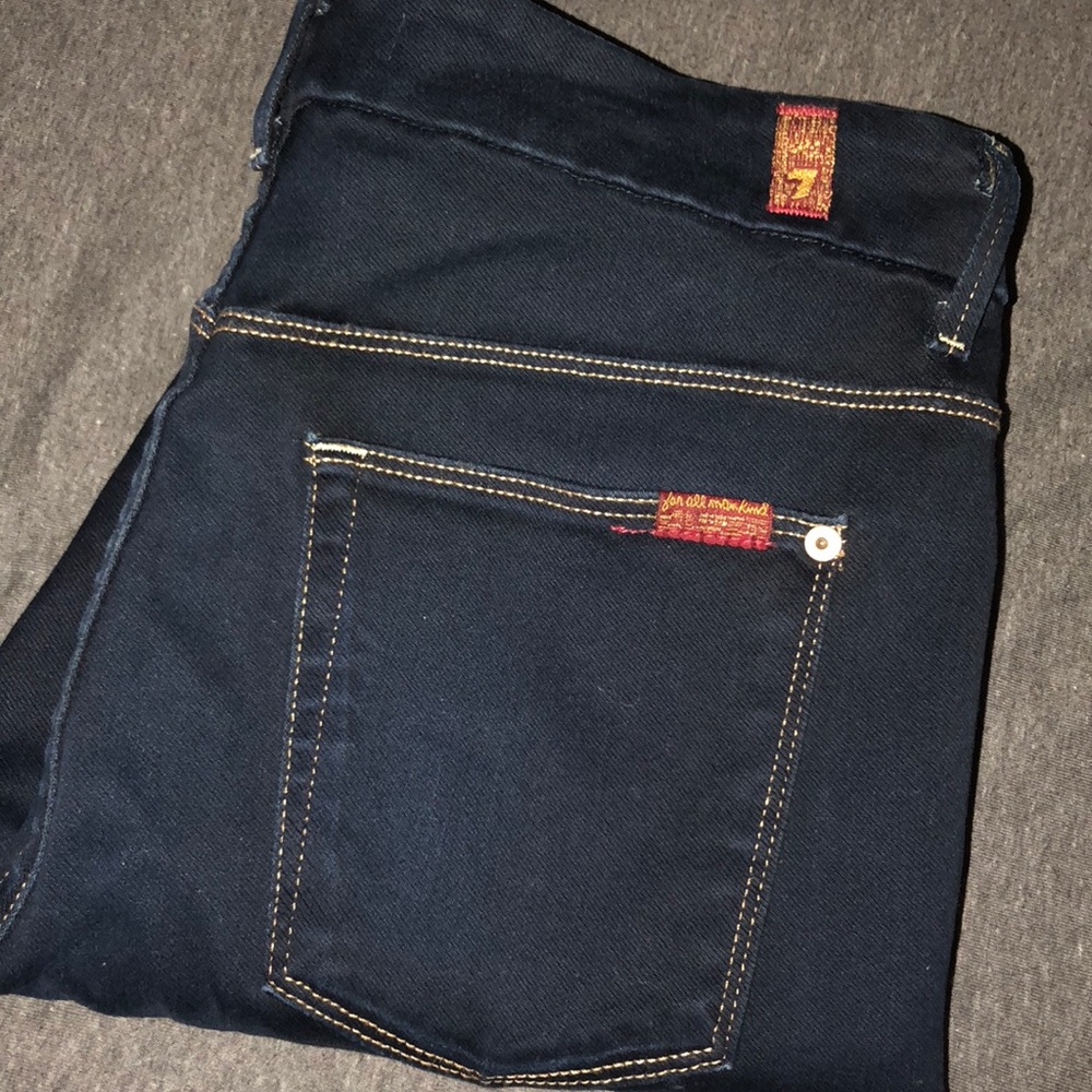 Shoot me $ 7ven for all mankind Blue jeans
